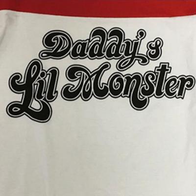 T shirt femme sucide squad dc comics daddy s lil monsters